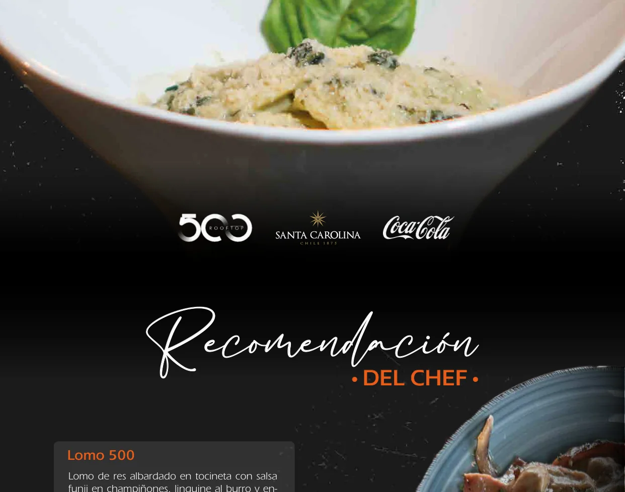 Menú 500 Rooftop, sección 15